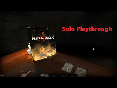 Hellbringer Solo Playthrough on TTS: Tutorial mission with Warrior