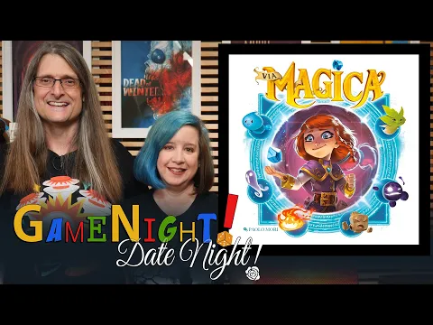 Via Magica - GameNight! DateNight!! Se8 Ep53 - How to Play and Playthrough