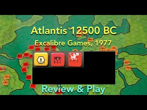 Atlantis 12500 BC (Excalibre Games) Review & How to Play