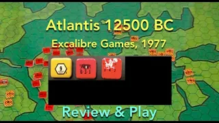 Atlantis 12500 BC (Excalibre Games) Review & How to Play