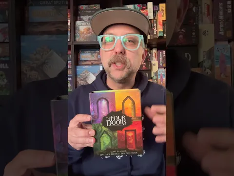 The Four Doors! A Small Box Cooperative Game #boardgames #familygames #gamenight #cooperative