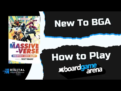 New to BGA: The Massive-Verse Fighting Card Game, How to Play on BGA