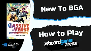 New to BGA: The Massive-Verse Fighting Card Game, How to Play on BGA