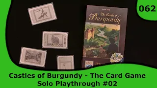 Castles of Burgundy The Card Game - Solo #2 | 062 | Small Box, Big Game