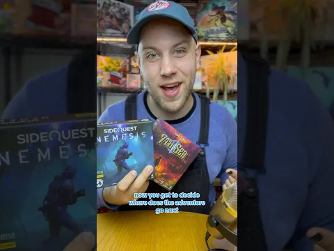 Side quest unboxing #boardgame #escaperoom