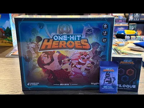 Unboxing Time! One-Hit Heroes by Wiggles 3D (Box Opening) (First Look) #boardgames #unboxing #new