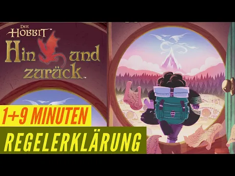Der Hobbit Hin und zurück Regeln Anleitung Brettspiel Regelvideo Roll & Write