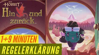 Der Hobbit Hin und zurück Regeln Anleitung Brettspiel Regelvideo Roll & Write