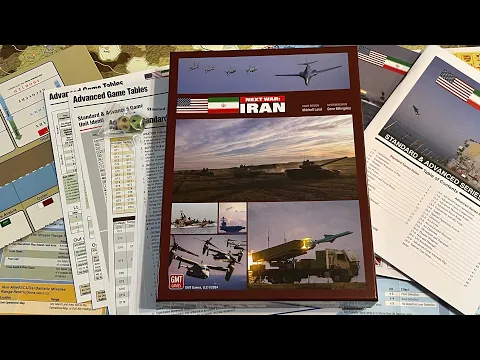Next War: Iran (GMT) - Unboxing