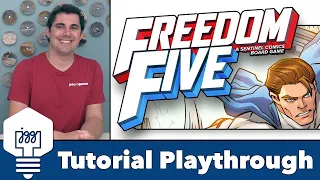 Freedom Five - Tutorial Playthrough - JonGetsGames