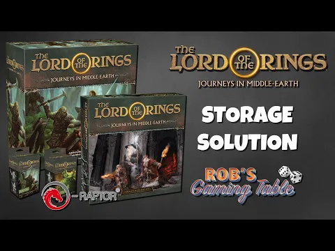 Lord of the Rings: Journeys in Middle-Earth Insert Storage Solution e-Raptor