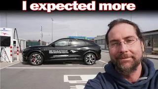 Ford Mustang Mach E Extended Range charging at Ionity 8-90% analyzed
