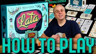 Lata - How to Play (Boardgame Ninja)