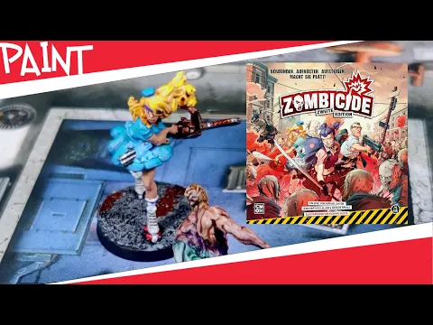 Painting Zombicide 2nd Edition Ep.3 - Wanda