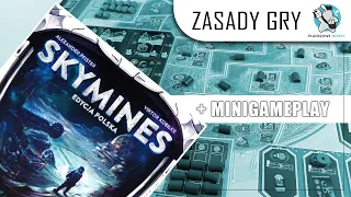 SKYMINES || zasady + minigameplay || Lucky Duck Games