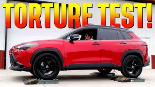 I PUSH the Toyota Corolla Cross Hybrid on the TFL Slip Test, With Unexpected Results!