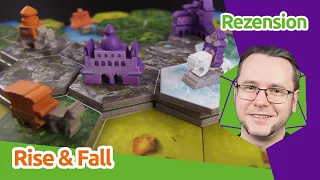 Rise & Fall - Glücksfreies Area-Control-Fest für's Auge - Brettspiel-Rezension | staygeeky