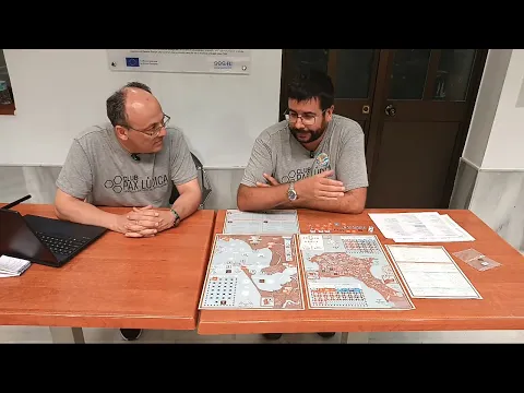 PAX LUDICA 2023 - 04 - "La Defensa" con su autor Daniel Hernández.