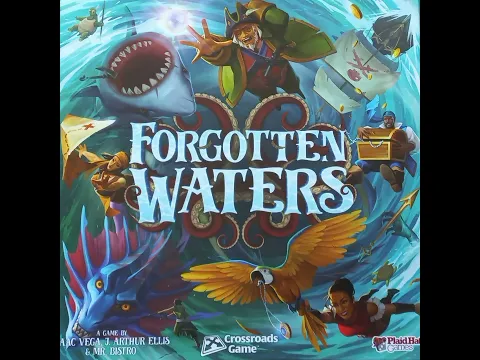 Forgotten Waters board game soundtrack part1 #forgotten #water #boardgames #pirates #soundtrack
