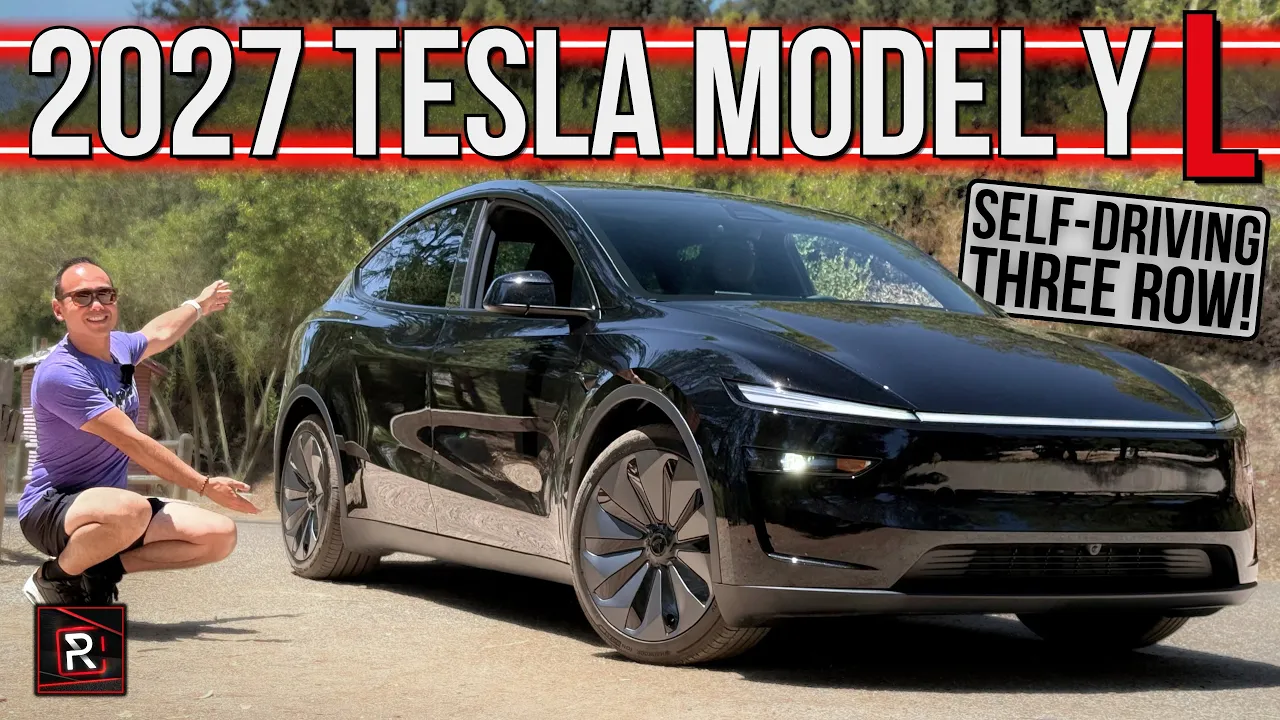 The Future is Now! | 2027 Tesla Model Y L Premium Launch Series | First Drive Review