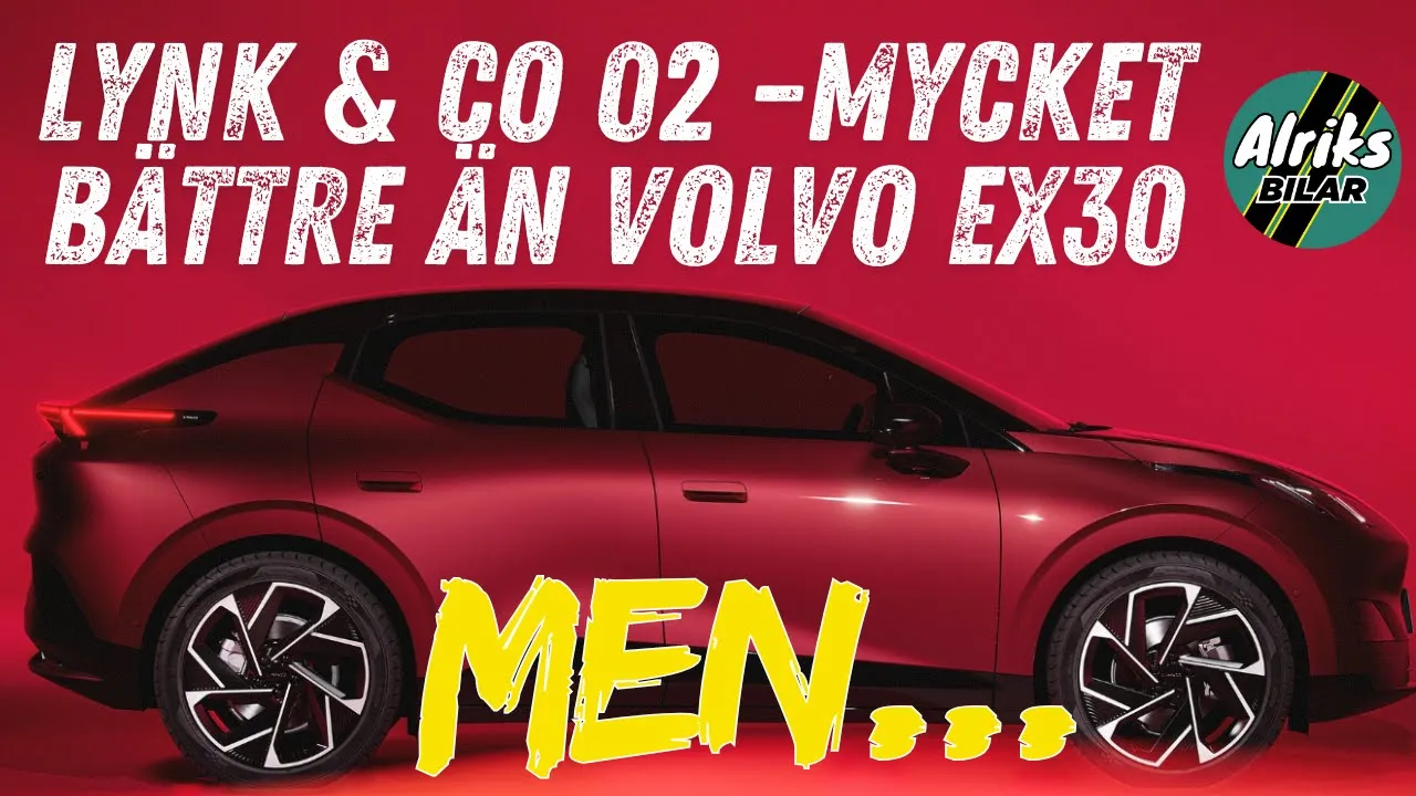 Lynk & Co 02 provkörd. Bättre än Volvo EX30, men …