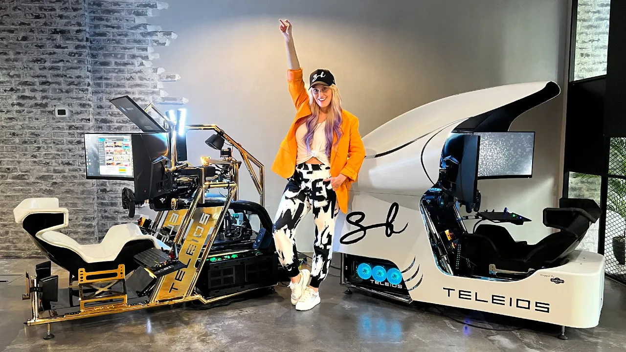 $140,000 Gold Plated Racing Simulators