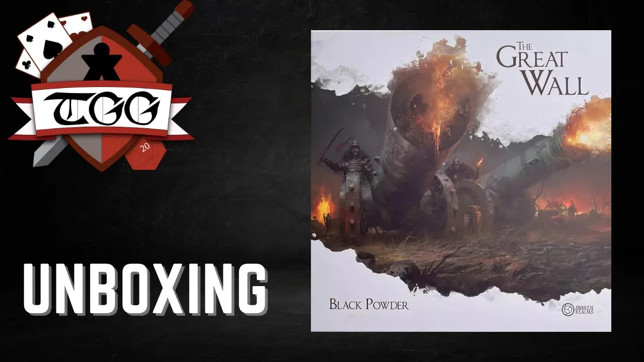 The Great Wall Black Powder Expansion Unboxing