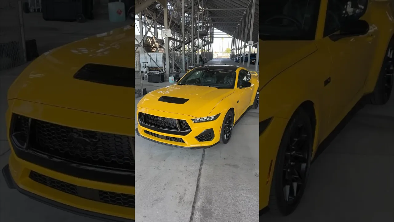 The 2024 Ford Mustang Is Hiding Some Really Interesting New Features!