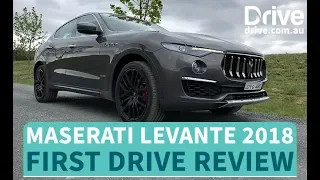 Most Affordable Maserati Ever, Maserati Levante 2018 Review | Drive.com.au