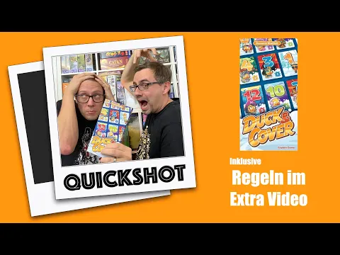 #Quickshot - Duck & Cover (Captain Games 2024) | Enten Party im Badezimmer