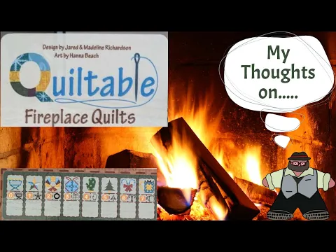 Cozy Game, Cozy Fire- Quiltable: Fireplace Quilts Preview
