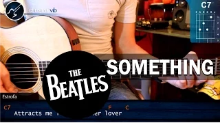 Cómo tocar &quot;Something&quot; de The Beatles en Guitarra Acústica (HD) Turorial Acordes - christianvib