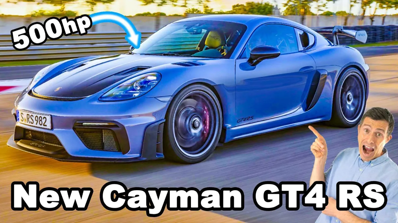 New Porsche GT4 RS – better than a GT3?