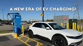 Walmart is Building Out a HUGE EV Charging Network! We Tried One of Their New Sites