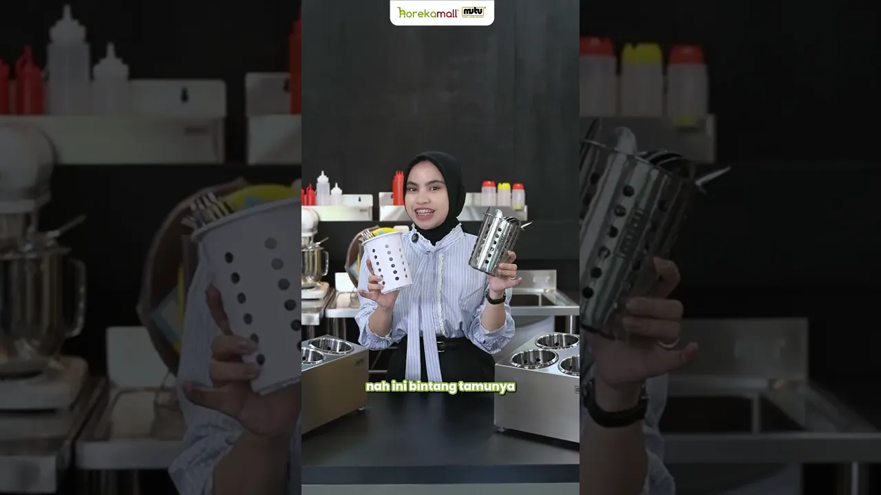 Keranjang Sendok Plastik Ringan Praktis Area Dapur | Mutu CBK-01PC on Youtube