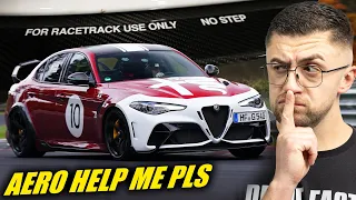 Corvette Z06 HUMBLES "Full Aero" Giulia GTAm // Nürburgring