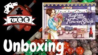 The Little Flower Shop Board Game Unboxing