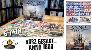 ANNO 1800 in unter 6 Minuten ⚓ (Kosmos)