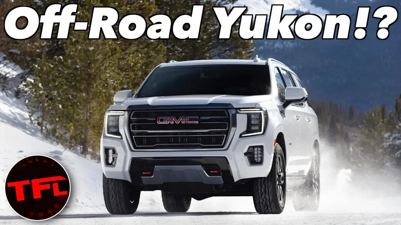 The 2021 GMC Yukon AT4 Is The First Ever Yukon Built To Go Off-Road: Here's What You Need To Know!