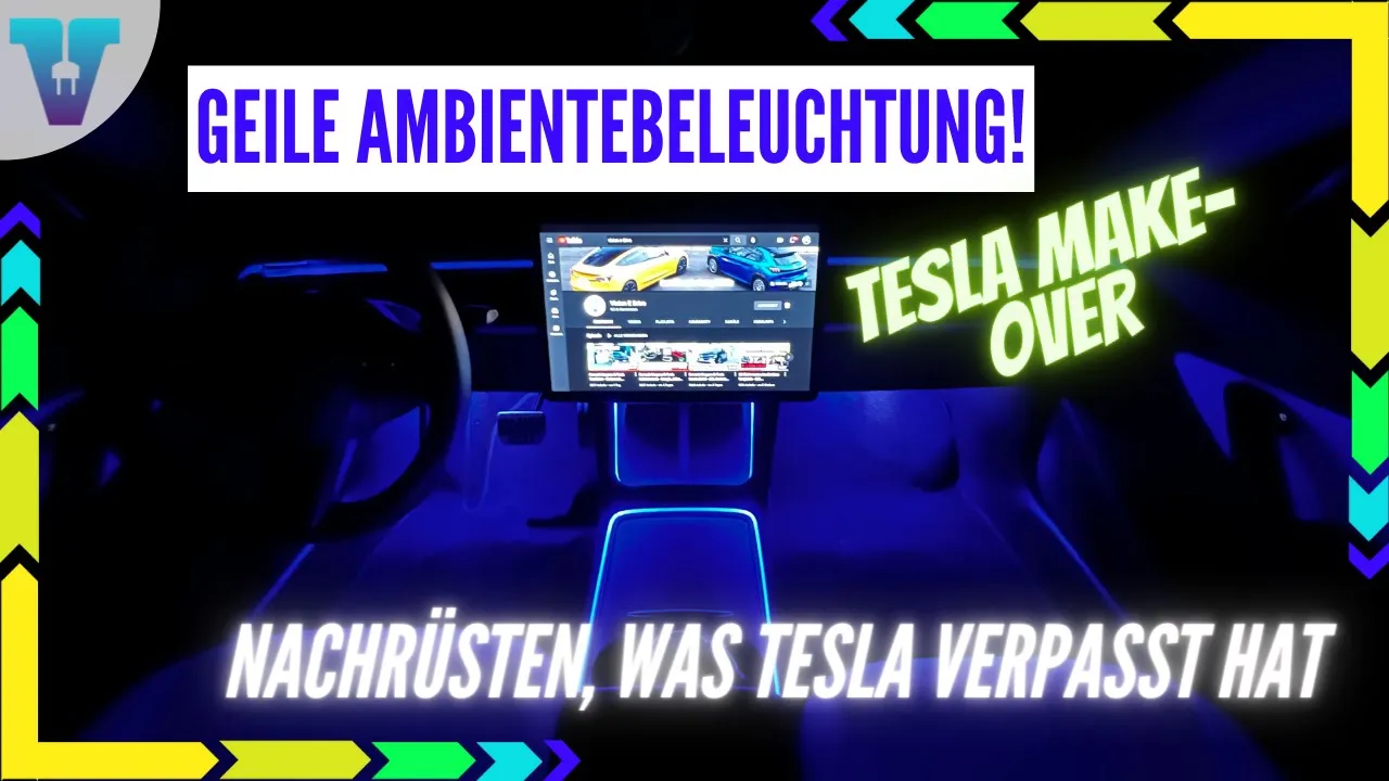 Wir bauen Ambiente Beleuchtung ins Tesla Model 3 ein! [Deutsch 4K] | Vision E Drive Nr.187
