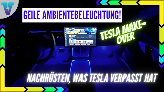 Wir bauen Ambiente Beleuchtung ins Tesla Model 3 ein! [Deutsch 4K] | Vision E Drive Nr.187
