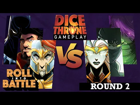 Dice Throne ROLL INTO BATTLE Gameplay | Round 2 (RevMaverick vs SuperK)