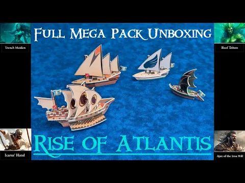 Unboxing the Pirates: Rise of Atlantis Mega Pack!