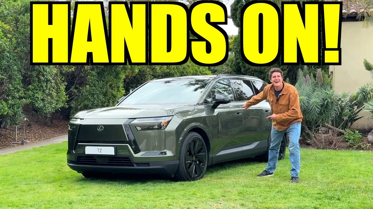 2027 Lexus TZ HANDS ON - The NEW Big, Bold Lexus!