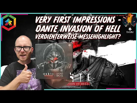 Very First Impressions - Dante Invasion of Hell - Verdienterweise Messehighlight?