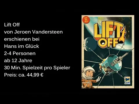 Lift Off von Hans im Glück - Review / Test - Die Brettspieltester