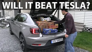 Polestar 2 banana box test