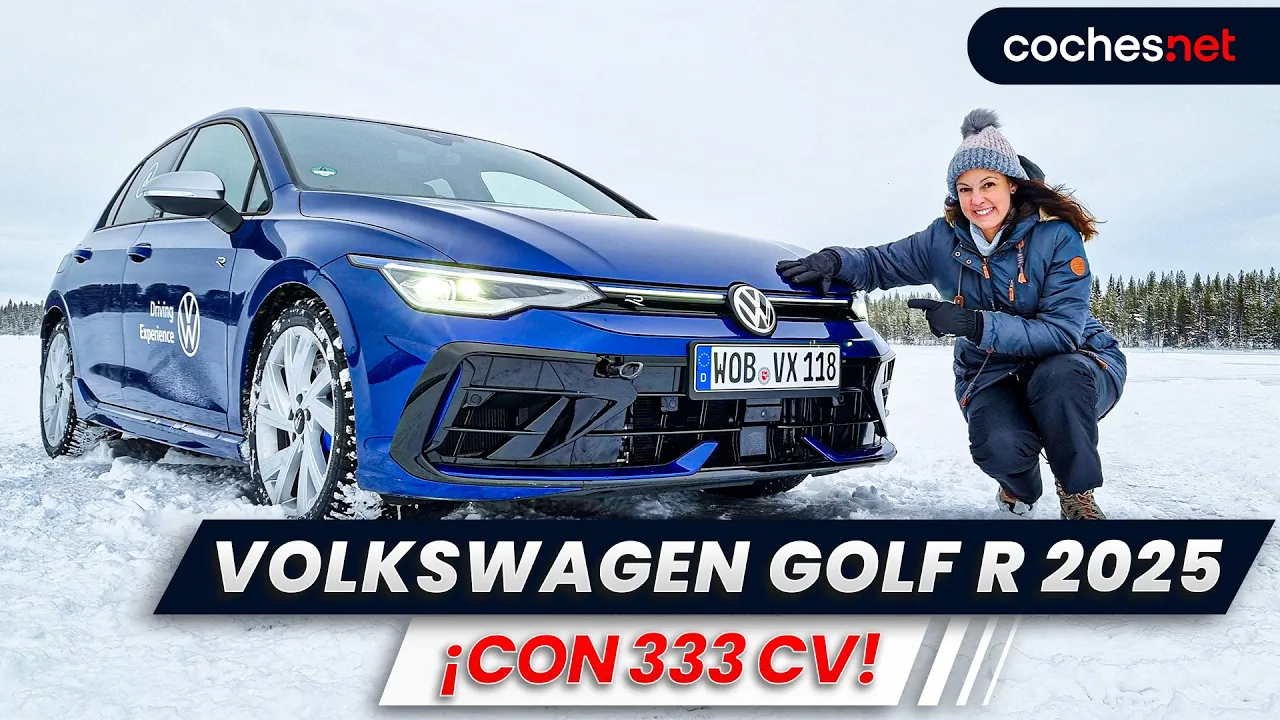 Volkswagen Golf R 2025, ¡con 333 CV! | Prueba / Test / Review en español | coches.net