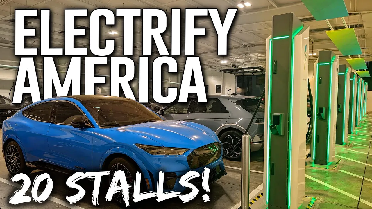 Electrify America Flagship | This might be the best EV Charging Station!
