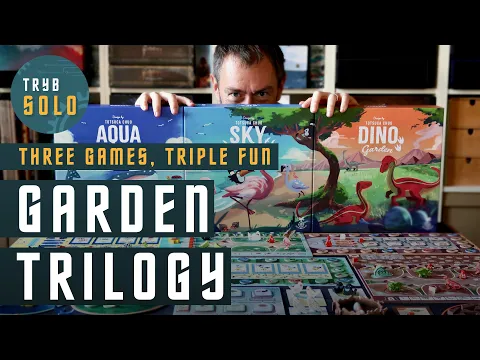 Garden Trilogy (Aqua Garden, Sky Garden, Dino Garden) | first impressions and games overview